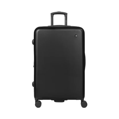 Abbildung von BUGATTI Check in Koffer für Damen und Herren großer XL Trolley 49 x 30 75 cm aus hochwertigem, stoßfestem ABS Material Erweiterbar &amp; TSA Schloss Valencia 2.0 Serie