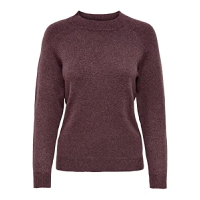 Abbildung von ONLY Onlrica LIFE NOOS Strickpullover, Damen, Größe: Small, Rose brown