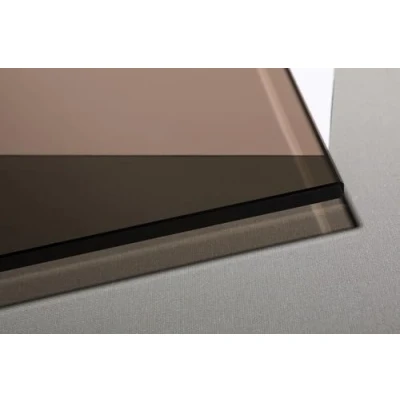 Abbildung von ESG Tischplatte nach Maß Individuell Anpassbare Glasplatte bronze 8 mm Tischplatte, Küche Sicherheitsglas für Tischplatten, Möbelauflagen Made in Germany