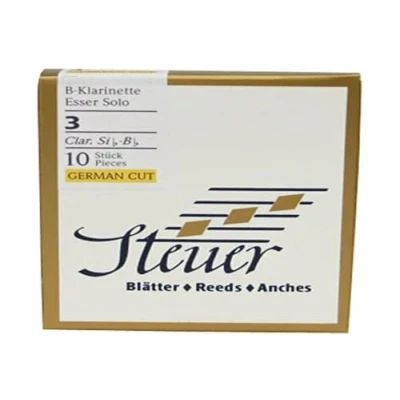 Abbildung von Steuer Blatt BB Klarinette Solo White Line 3.5 deutscher Schnitt 10er Packung