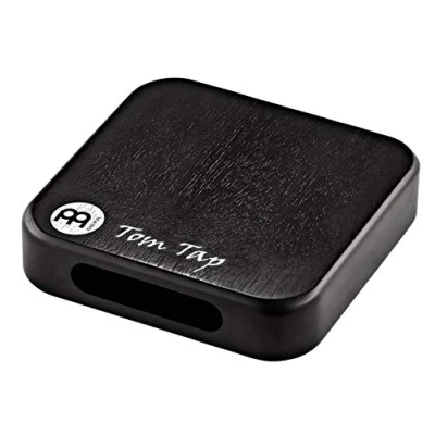 Abbildung von Meinl Percussion Cajon Tom Tap Add On/Cajon Zubehör Hohl im Inneren für einen hohen Sound 3/8&quot; Gewinde Siam Eiche, Schwarz (CTT)