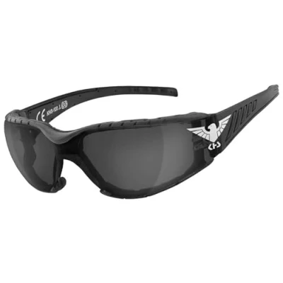 Abbildung von Taktische Brille 120b PREMIUM smoke HLT® Qualitätsgläser beschlagfrei