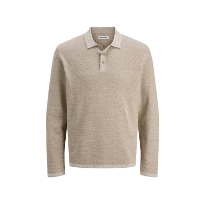 Abbildung von Jack &amp; Jones Jjegeorge Poloshirt, Herren, Größe: Small, Coriander detail w white