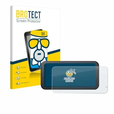 Abbildung von BROTECT Entspiegelungs Schutzglas für Lamto Motorrad Carplay 6.25&quot; Schutz Folie Panzerfolie Glas Matt [Extrem Kratzfest 9H, Anti Reflex]