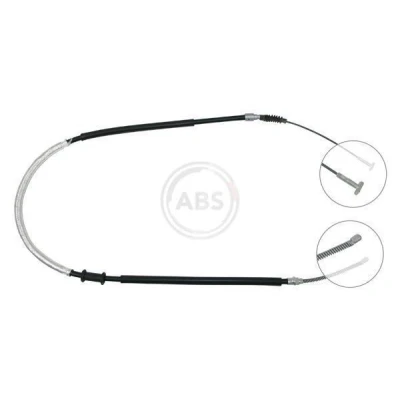 Abbildung von A.B.S. K13547 Handbremsseil 1424 Trommelbremse ALFA ROMEO: 145