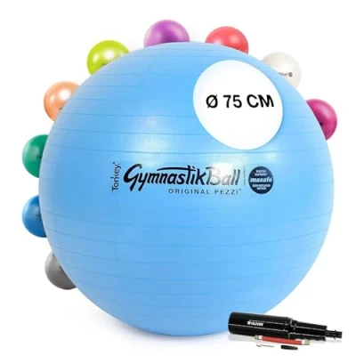 Abbildung von PEZZI Original Pezziball MAXAFE 75 cm mit Pumpe lightblue