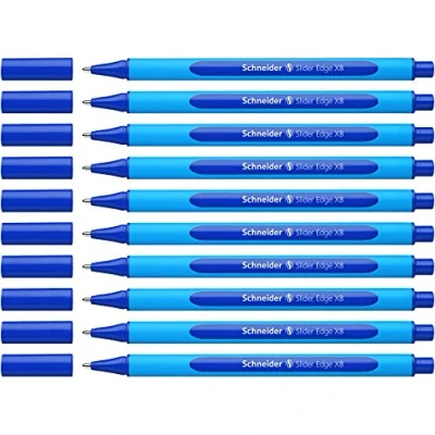 Abbildung von Schneider Kugelschreiber 10 Slider Edge blau Schreibfarbe