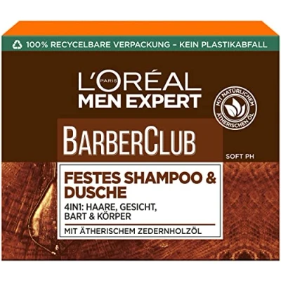 Abbildung von L&#039;Or&eacute;al Men Expert Barber Club Festes Shampoo 80 g