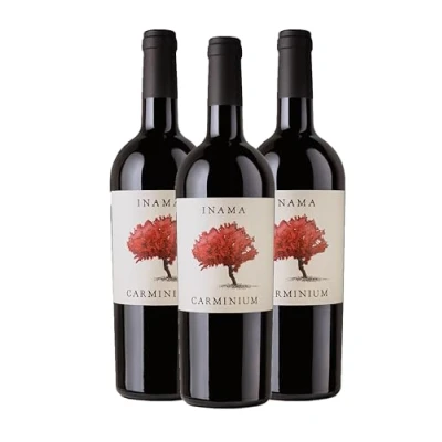 Abbildung von INAMA CARMINIUM COLLI BERICI ROTWEIN TROCKEN [ 3 Flaschen x 750mℓ ] (2019)