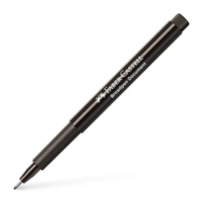 Abbildung von Faber Castell Fineliner Broadpen 1554, dokumentenecht