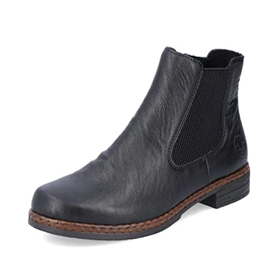 Abbildung von Rieker Ankle Boot schwarz schwarz, Damen, Größe: 36, Schuhe
