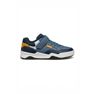 Abbildung von Geox J Perth Sneaker low für Kinder, Größe: 39, Avio grey Schuhe