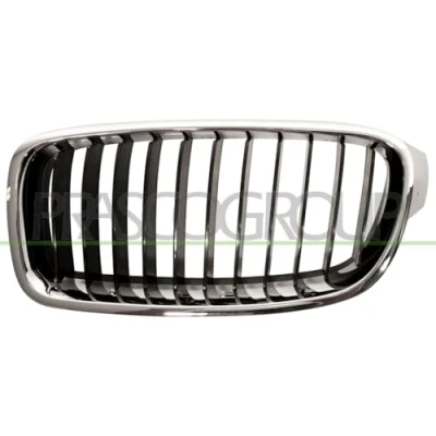 Abbildung von PRASCO Premium BM0282004 Kühlergrill links verchromt schwarz BMW: 3 Touring, Limousine