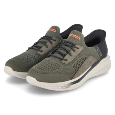 Abbildung von Skechers Sladecohen Sneaker low, Herren, Größe: 47.5, Olive Schuhe