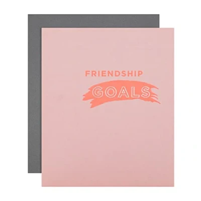 Abbildung von Hallmark Freundschaftskarte für jeden Anlass geprägtes Design