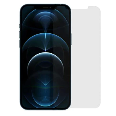 Abbildung von MyGadget Schutzfolie [Matt] kompatibel mit Apple iPhone 12 Pro Max Folie Entspiegelt Panzerfolie 9H Full Screen Displayschutzfolie Glasfolie