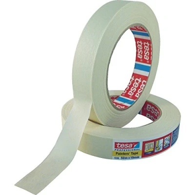 Abbildung von tesa 43480001903 04348 00019 03 Kreppband tesakrepp Beige (L x B) 50m 50mm 1St, not_Applicable, Not_Anwendbar