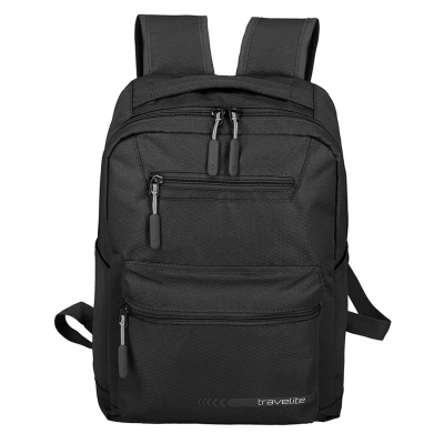 Abbildung von Travelite Handgepäck Rucksack mit gepoltertem Laptopfach, Laptop 13 Zoll, KICK OFF, Tagesrucksack für Urlaub und Sport, 40 cm, 17 Liter