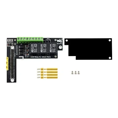 Abbildung von IBest Quality 3 Ch Relay Module Channel Expansion Board for Jetson Nano, Optocoupler Isolation,Loads up to 5A 250V AC or 30V DC