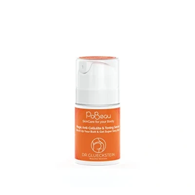 Abbildung von PoBeau® Po Anti Cellulite Serum Koffein fördert Straffung und wirkt gegen Orangenhaut Paprikafruchtextrakt beschleunigt die Lymphzirkulation 100% Vegan 50ml
