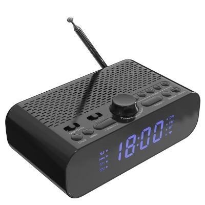 Abbildung von fontastic Dablo Radiowecker DAB Plus und FM, Funk Wecker digital Radio Digitalradio (DAB) (Digitalradio (DAB), BT Lautsprecher, großes Display, DAB+ FM Radio)