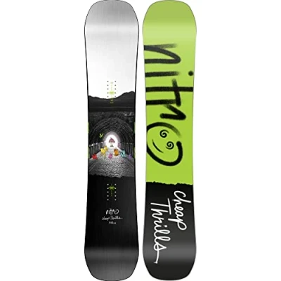 Abbildung von Nitro Snowboards Herren Cheap TRILLS BRD &#039;23, Freestyleboard, Twin, Flat Out Rocker, Urban