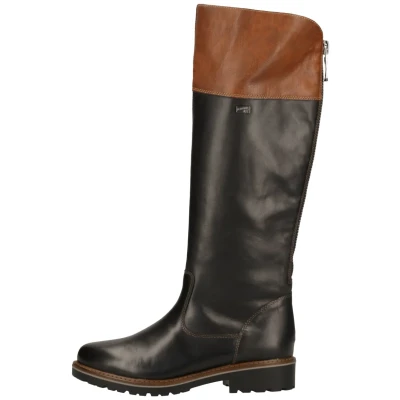 Abbildung von Remonte Stiefel, Damen, Größe: 40, Schwarz/brown / 02 Schuhe