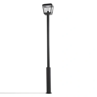 Abbildung von Lucande Außenleuchte Dunia, anthrazit, Metall, 24cm, E27