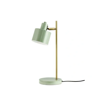 Abbildung von Dyberg Larsen Tischlampe Ocean, oliv, Höhe 43 cm, Metall