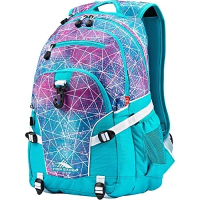 Abbildung von High Sierra Unisex Erwachsene Loop Daypack Rucksack, Pailletten Facets/Bluebird/Weiß, Einheitsgröße