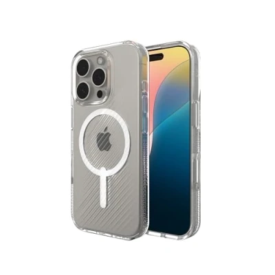 Abbildung von ZAGG Luxe Snap Graphen Magnetisch Back Cover Durchsichtig Apple iPhone 16 Pro