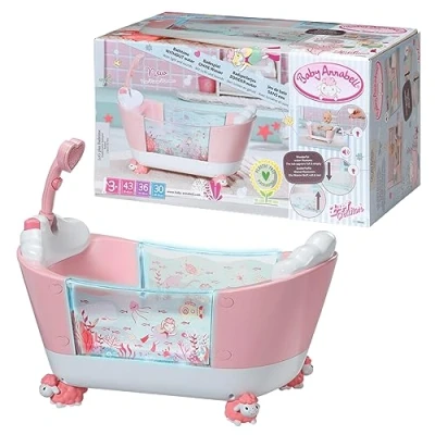 Abbildung von Baby Annabell Puppen Badewanne Zauberwanne Badespiel, mit Licht und Soundeffekten