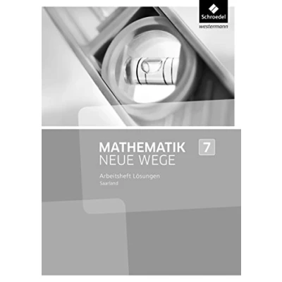 Abbildung von Mathematik Neue Wege SI Ausgabe 2016 für das Saarland: Lösungen zum Arbeitsheft 7