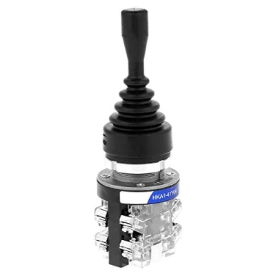 Abbildung von NO Joy Stick Joystick Schalter Monolever Controller, AC 380V 15A 4 Position 4NO Controller Ersatz