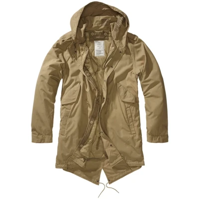 Abbildung von Brandit Parka, Herren, Größe: 4XL, Camel