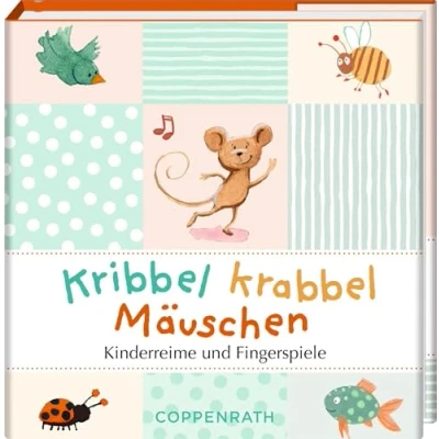 Abbildung von Kribbel krabbel Mäuschen: Kinderreime und Fingerspiele: Das perfekte Geschenk für frischgebackene Eltern zur Geburt oder Taufe. (BiblioPhilia)