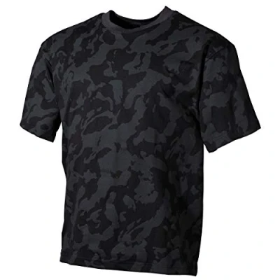 Abbildung von MFH US T Shirt, halbarm,170 g/m² (DE/NL/SE/PL, Alphanumerisch, 3XL, Regular, Night camo)