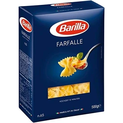 Abbildung von Barilla 500g, Farfalle 5 x 500 g