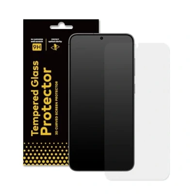 Abbildung von RhinoShield Displayschutz kompatibel mit [Galaxy S24+] 9H Gebogenes Edge to Glas Vollständige Abdeckung Klarer &amp; kratzfester
