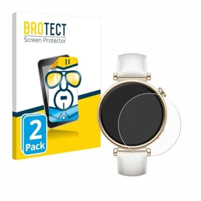 Abbildung von BROTECT (2 Stück Schutzfolie für Huawei Watch GT 4 (41mm) Displayschutz Folie Ultra Klar