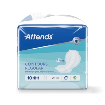 Abbildung von Attends Contours Regular 10 4X21 St