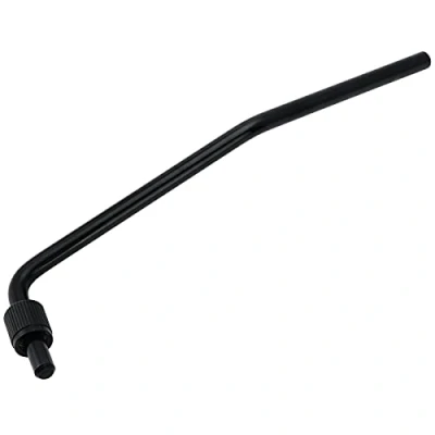 Abbildung von Musiclily Pro 6mm Stahl Push In Style Tremolo Arm Whammy Bar Tremolohebel für Floyd Rose Double Locking E Gitarre, Schwarz