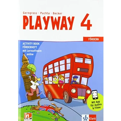 Abbildung von Playway 4. ab Klasse 3: Activity Book Förderheft mit Lernsoftware online 4 (Playway. Für den Beginn 3. Ausgabe Baden Württemberg, ... Sachsen Anhalt und Thüringen 2020)