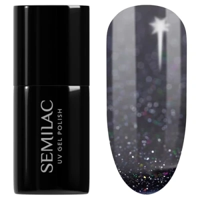 Abbildung von Semilac UV Nagellack 611 Violet Night 7 ml