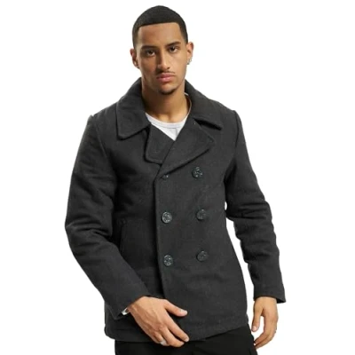 Abbildung von Brandit PEA COAT Übergangsjacke, Herren, Größe: XXL, Black