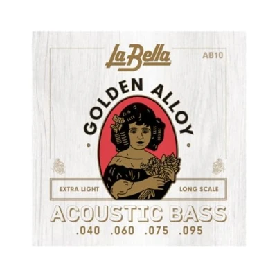 Abbildung von La Bella Saite Akustische Bassgitarre Phosphor Bronze Extra Light 40 95