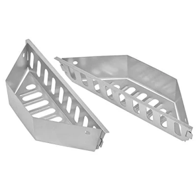 Abbildung von onlyfire Holzkohlekörbe Char Basket, kohlekörbe für direkte und indirekte Hitze, kohleschale von Durchmesser 47, 57 67cm Weber 7403, 2 Stück