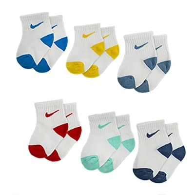 Abbildung von Nike Sportswear Ankle BABY 6 PACK Socken multicolored für Kinder, Größe: 92 104, Multi colored