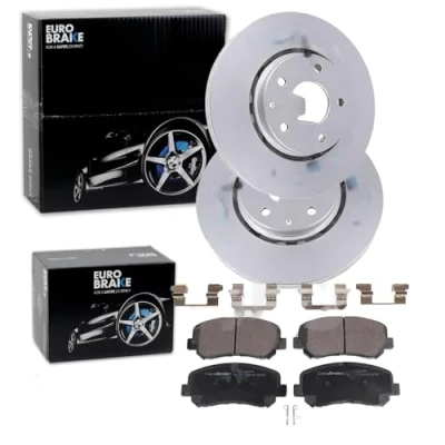 Abbildung von EUROBRAKE Bremsscheiben 297mm + Beläge vorne passend für CX 5 KE GH