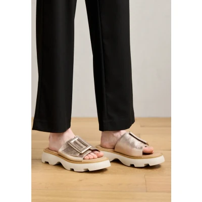 Abbildung von Gabor Comfort Hausschuh, Damen, Größe: 40.5, Puder Schuhe